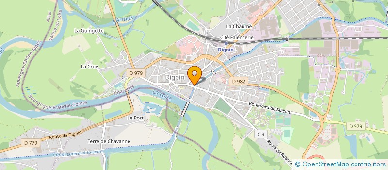 localisation de l'entreprise RENCONTRE DE L'ART à DIGOIN