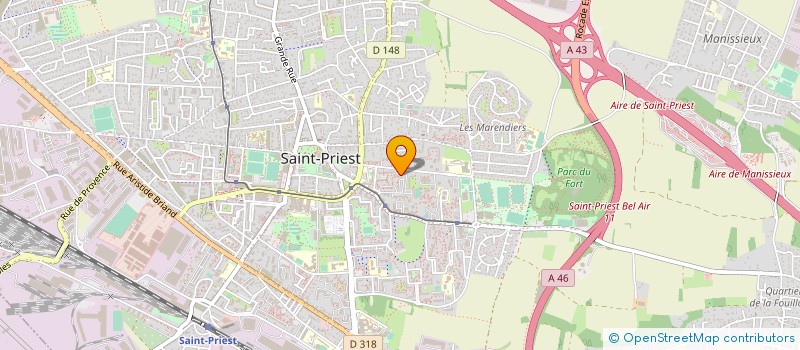 localisation de l'entreprise RENCONTRE DES RETRAITES DE REVAISON  SAINT-PRIEST