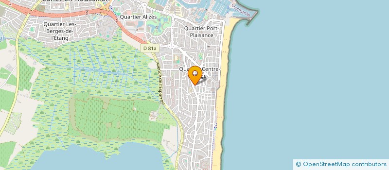 localisation de l'entreprise RENCONTRE DU DESSIN DE MONTAGNE, TROBADA DE DIBUIX DE MUNTANYA  CANET-EN-ROUSSILLON