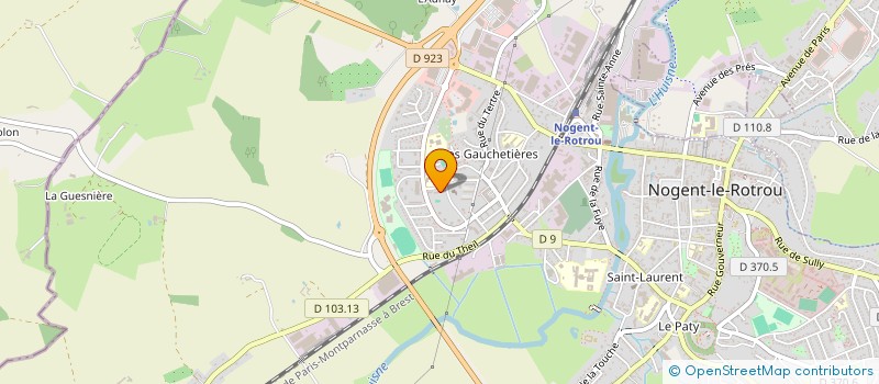 localisation de l'entreprise RENCONTRE ET CULTURE à NOGENT-LE-ROTROU