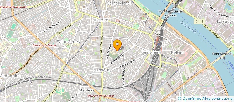 localisation de l'entreprise RENCONTRE FICTION  BORDEAUX