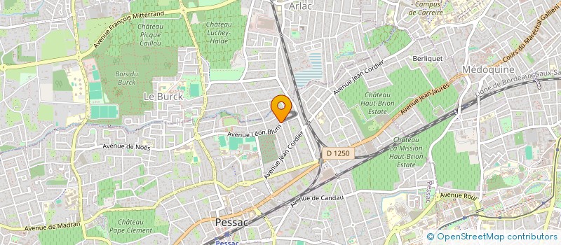 localisation de l'entreprise RENCONTRE PRATIQUES ARTISTES ITINERANTS  PESSAC