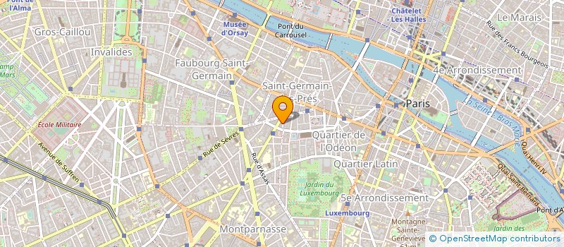 localisation de l'entreprise RENCONTRE SOC FRANC ETUDE REAL  PARIS