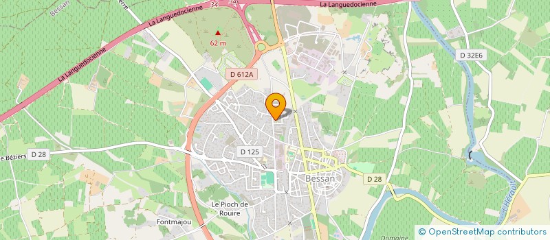 localisation de l'entreprise RENCONTRE TA FAMILLE DE COEUR  BESSAN