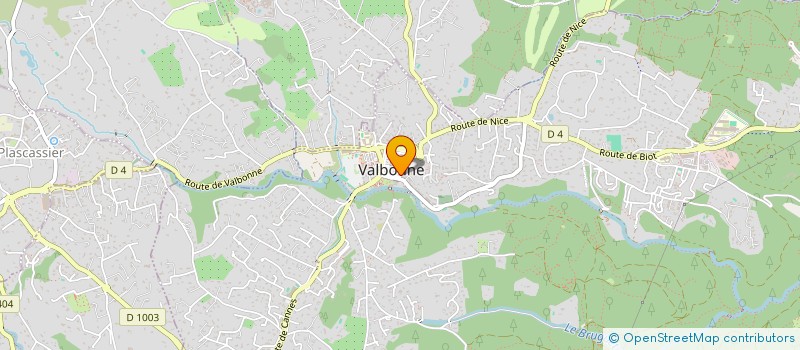 localisation de l'entreprise RENCONTRES à VALBONNE