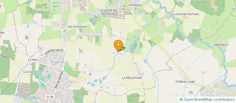 localisation de l'entreprise RENCONTRES ALTERNATIVES 2.0 à NOYAL-CHATILLON-SUR-SEICHE