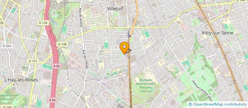 localisation de l'entreprise RENCONTRES ARTISTIQUES SCIENTIFIQUES ET PEDAGOGIQUES à VILLEJUIF