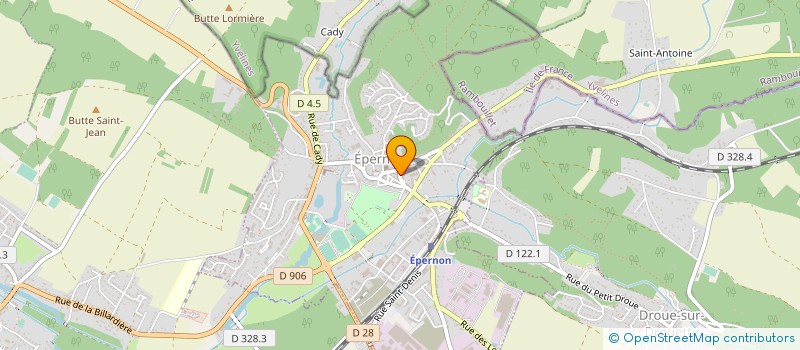 localisation de l'entreprise RENCONTRES D'AIDE AUX PARENTS à EPERNON