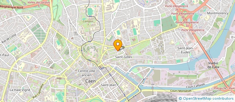 localisation de l'entreprise RENCONTRES D ARTISTES à CAEN