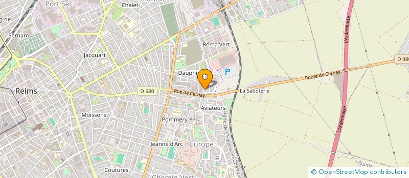 localisation de l'entreprise RENCONTRES D'IMPROVISATION DE REIMS  REIMS