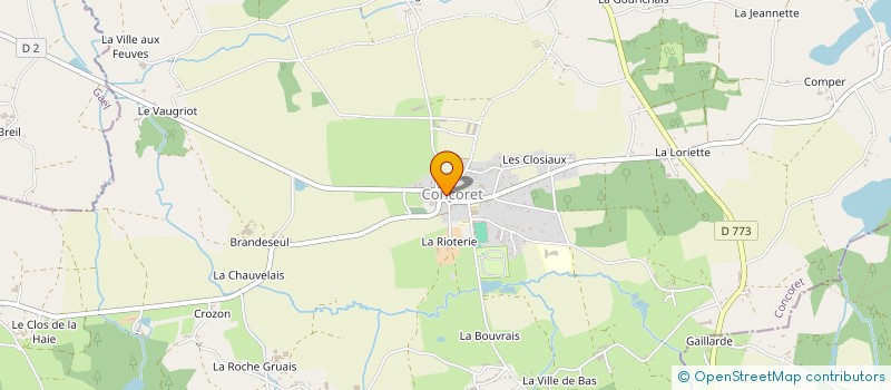 localisation de l'entreprise RENCONTRES DE L IMAGINAIRE à CONCORET