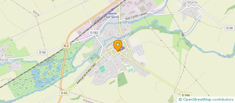 localisation de l'entreprise RENCONTRES EN PAYS MARLOIS  MARLE