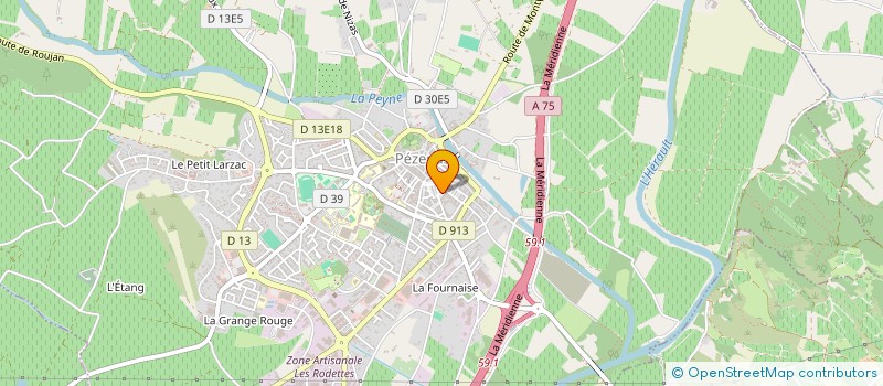 localisation de l'entreprise RENCONTRES ET ECHANGES POUR LES VICTIMES DE L'INCESTE EN HERAULT à PEZENAS