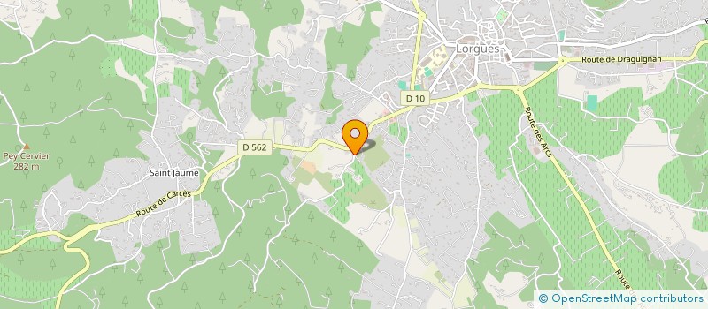 localisation de l'entreprise RENCONTRES LOISIRS DES AINES LORGUAIS à LORGUES