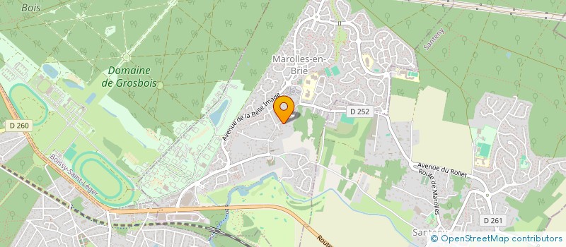 localisation de l'entreprise RENCONTRES MAROLLAISES à MAROLLES-EN-BRIE