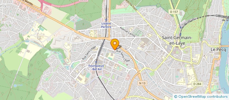 localisation de l'entreprise RENCONTRES MUSICALES  SAINT-GERMAIN-EN-LAYE