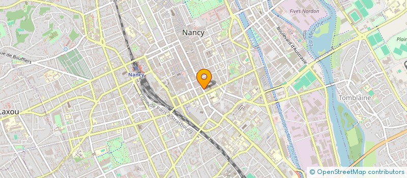 localisation de l'entreprise RENCONTRES MUTUALISTES à NANCY