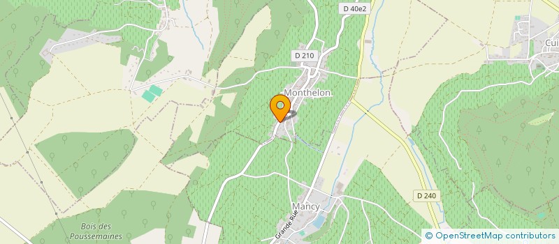 localisation de l'entreprise RENCONTRES VIGNERONNES MONTHELON  MONTHELON