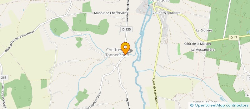 localisation de l'entreprise RENCONTRONS-NOUS A CHEFFREVILLE-TONNENCOURT  LIVAROT-PAYS-D'AUGE