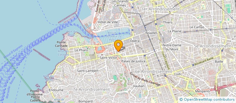 localisation de l'entreprise REND&VOUS à MARSEILLE