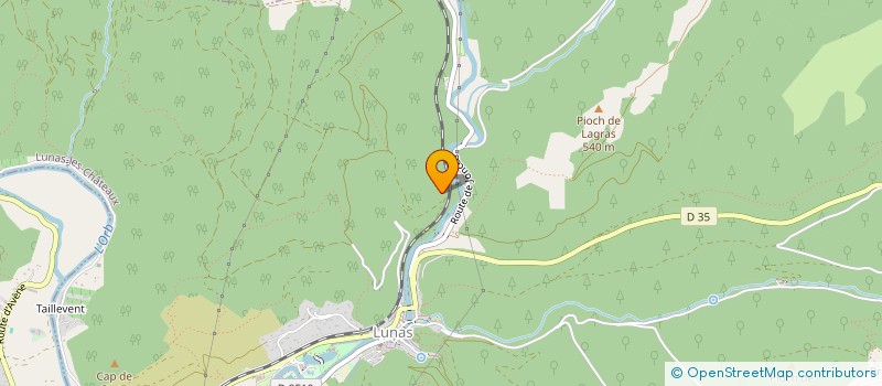 localisation de l'entreprise RENDEZ-VOUS  LUNAS