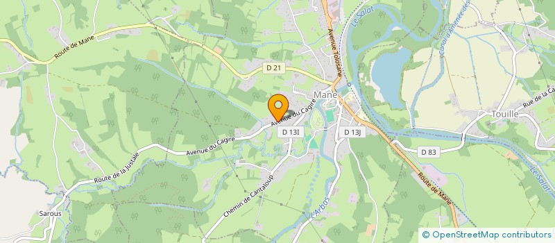 localisation de l'entreprise RENDEZ VOUS à MANE