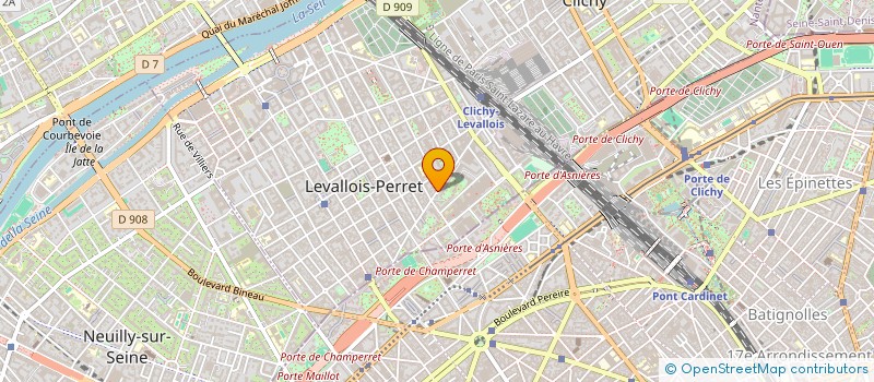 localisation de l'entreprise RENDEZ-VOUS 92 à LEVALLOIS-PERRET