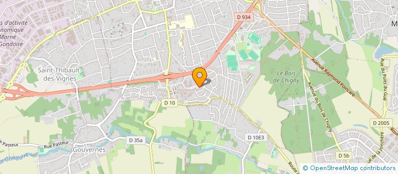 localisation de l'entreprise RENDEZ-VOUS CREOLE  LAGNY-SUR-MARNE