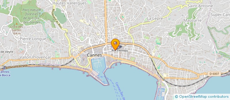 localisation de l'entreprise RENDEZ-VOUS DIGITAL à CANNES