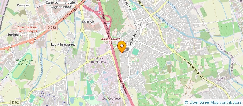 localisation de l'entreprise RENDEZ-VOUS EN TERRE INTERIEURE  VEDENE