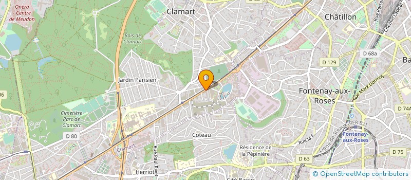 localisation de l'entreprise RENDEZ-VOUS GOURMAND à CLAMART