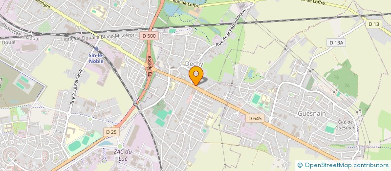 localisation de l'entreprise RENDEZ VOUS PRET A PORTER  DECHY