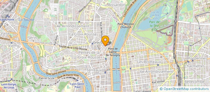 localisation de l'entreprise RENDEZ VOUS PRODUCTIONS à LYON