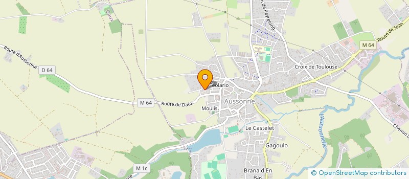 localisation de l'entreprise RENDEZ-VOUS PROS  AUSSONNE