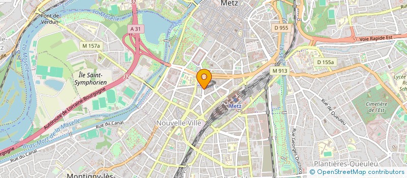 localisation de l'entreprise RENDEZ-VOUS SANTE à METZ