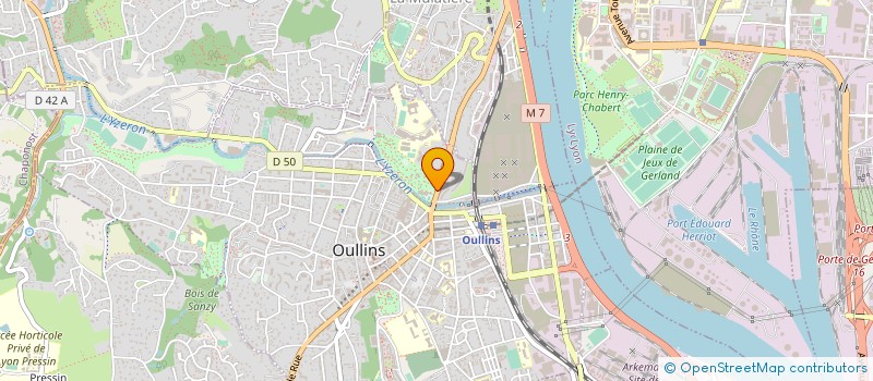 localisation de l'entreprise RENDEZ VOUS SAULEEN  OULLINS-PIERRE-BENITE