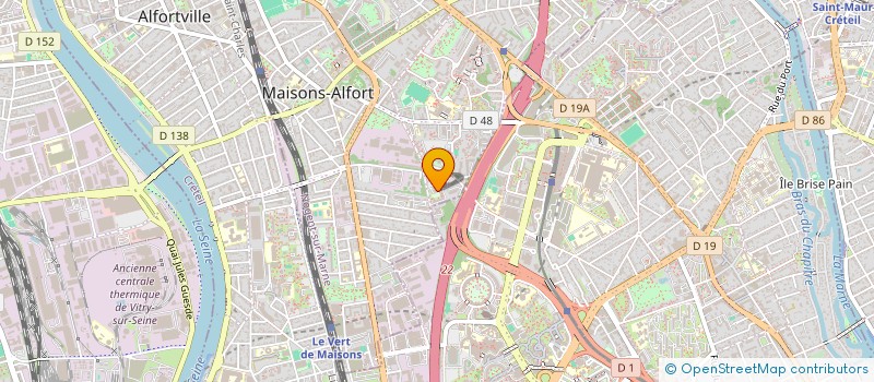 localisation de l'entreprise RENDEZ VOUS UTILE à MAISONS-ALFORT