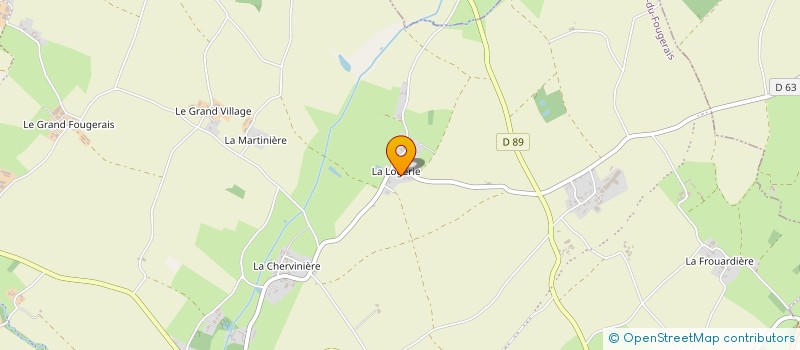 localisation de l'entreprise RENE  RIVES-DU-FOUGERAIS