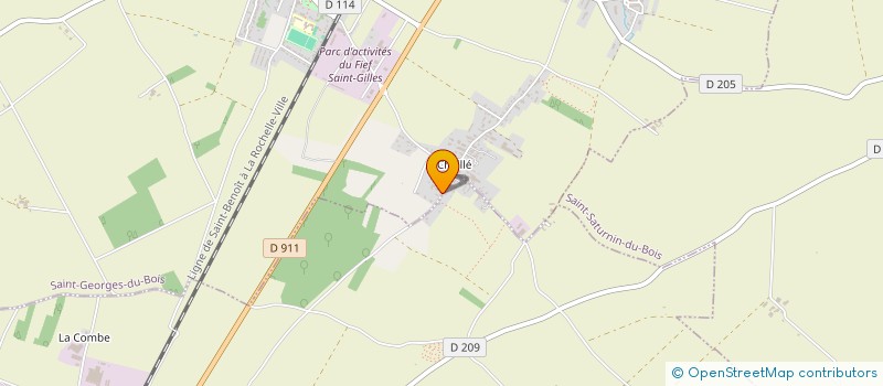 localisation de l'entreprise RENE-AIRAULT  SAINT-GEORGES-DU-BOIS