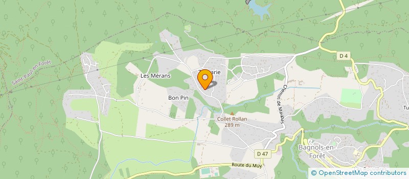 localisation de l'entreprise RENE BEHRI - CONFORT HABITAT à FREJUS