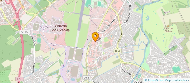 localisation de l'entreprise RENE CHARLES  MARLY