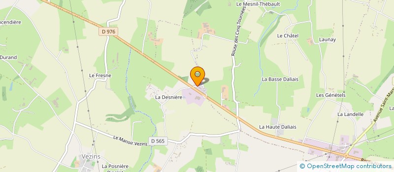 localisation de l'entreprise RENE D'ANJOU  ISIGNY-LE-BUAT