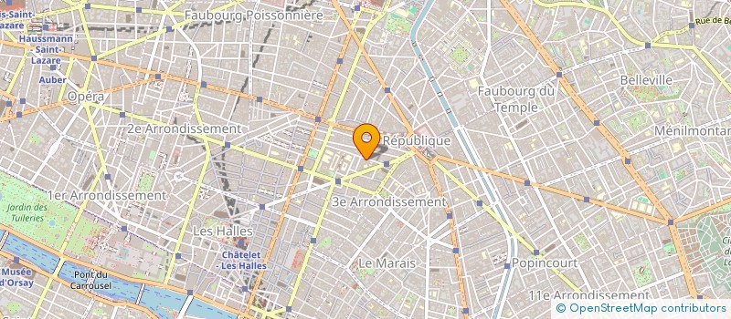 localisation de l'entreprise RENE ET MAURICE  PARIS