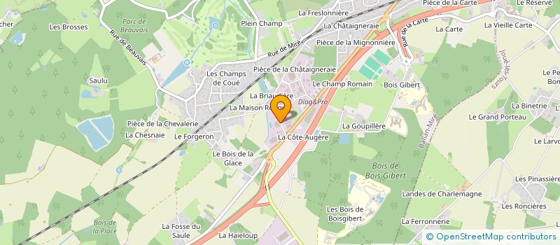 localisation de l'entreprise RENE FRANCOIS RAZEL ENTREPRISES à BALLAN-MIRE