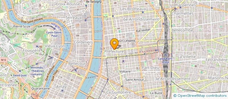 localisation de l'entreprise RENE GARNODIER  LYON