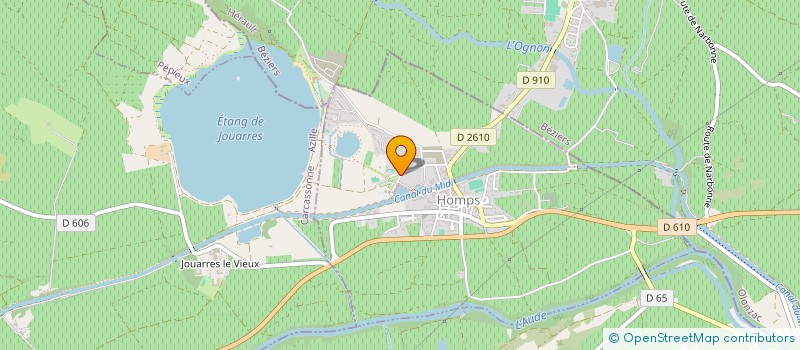 localisation de l'entreprise RENE GUERCHON FRANCK BENSAID  HOMPS