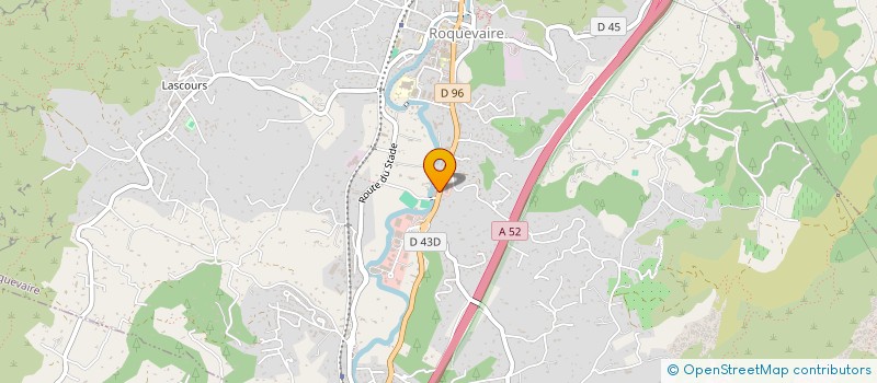 localisation de l'entreprise RENE.H  ROQUEVAIRE