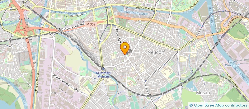 localisation de l'entreprise RENE KOERTJE à STRASBOURG