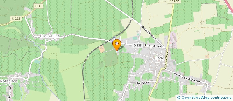 localisation de l'entreprise RENE MEYER ET FILS  EPFIG