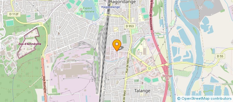 localisation de l'entreprise RENE SCHMITT (FRANCE) à MONDELANGE